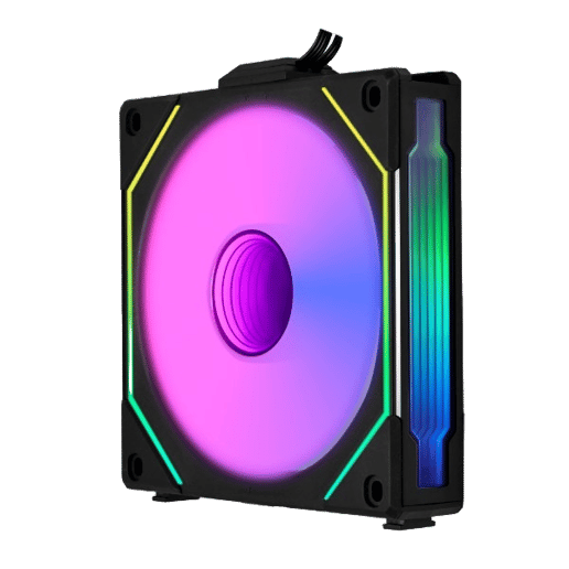 Lian Li UNI FAN SL-INF Reverse Blade 120mm ARGB Chassis Fan in Black